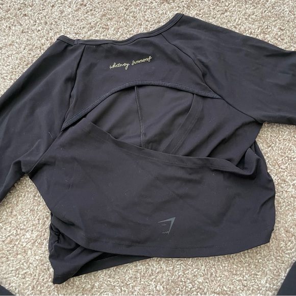 Gymshark Tops - Gymshark x Whitney Simmons black top